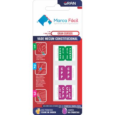 Etiquetas Vade Mecum Constitucional Gran Cursos