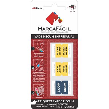 Etiquetas Vade Mecum Empresarial MeuCurso