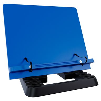 Suporte para Livro e Notebook Resistente Ergonômico Azul