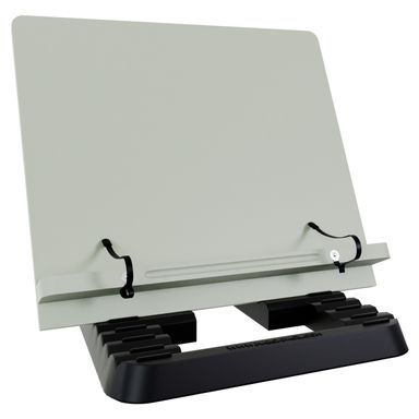Suporte para Livro e Notebook Resistente Ergonômico Cinza