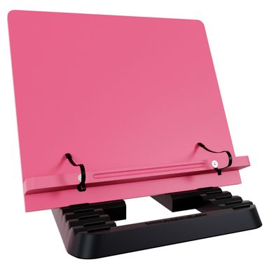 Suporte para Livro e Notebook Resistente Ergonômico Rosa
