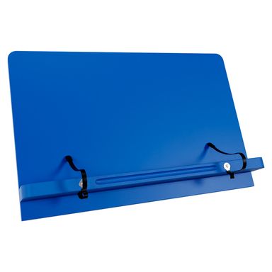 Suporte para Livro e Tablet Resistente Ergonômico Azul