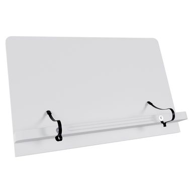 Suporte para Livro e Tablet Resistente Ergonômico Branco
