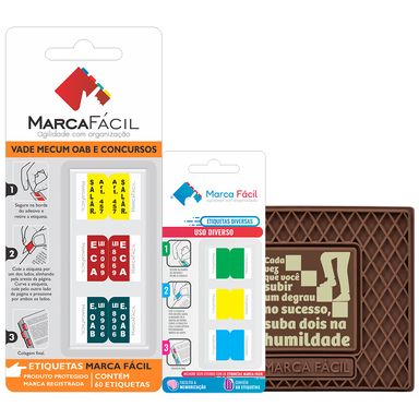 Kit Vade Mecum OAB e Concursos Marca Fácil