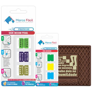 Kit Vade Mecum Penal OAB Marca Fácil