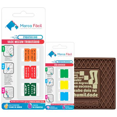 Kit Vade Mecum Tributário OAB Marca Fácil
