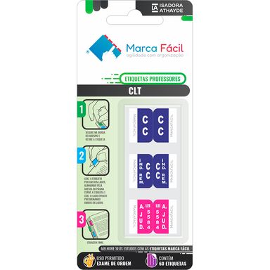 Etiquetas CLT Isadora Athayde